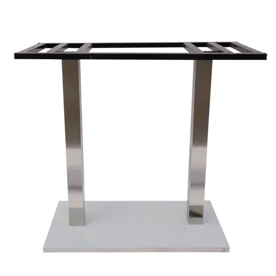 Restaurante Bar Café Comedor Tulip Base de mesa de comedor de metal de hierro fundido