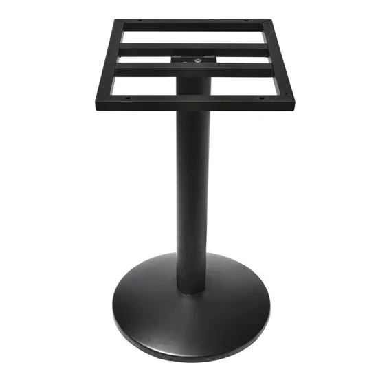 Fabricante de muebles de restaurante Base de mesa de metal Patas de mesa Base redonda