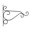 Soportes de metal resistentes para jardín, soporte para plantas colgantes, gancho para comederos de pájaros