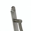 Soporte decorativo para estante de metal blanco