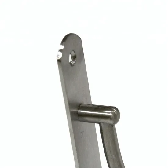 Soporte decorativo para estante de metal blanco