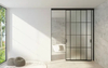 Puerta corrediza de aluminio con kit de herrajes