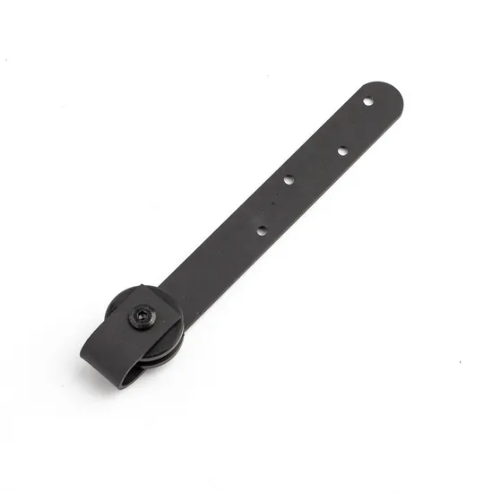 Kit de herrajes para puerta de Granero doble de hierro de derivación silenciosa Industrial rodante para gabinete