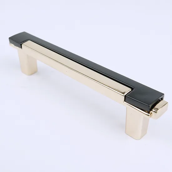 Manija de gabinete elegante, tirador de puerta de aluminio corredizo Vintage plateado