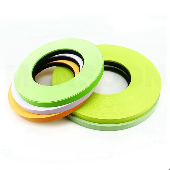 Cinta resistente de la silla de las tiras de los muebles de la banda de borde del PVC/bandas de borde plásticas planas
