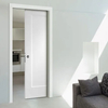 Kit de herrajes para puertas enrollables con herrajes para puertas plegables Bi individuales con rodillos de 4 ruedas
