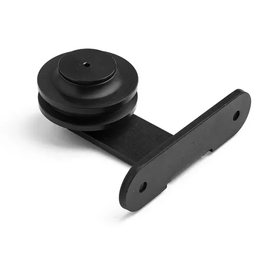 Herrajes para puertas corredizas de acero de alta resistencia en forma de T para armarios y guardarropas: capacidad de 100 kg para muebles modernos