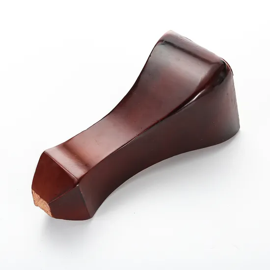 Patas de repuesto de patas de tigre de madera maciza de nuevo diseño para sofá, silla y gabinete