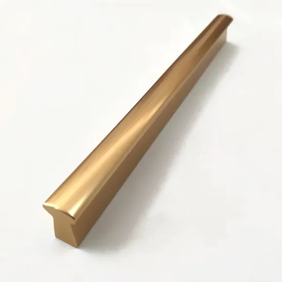 Tirador de puerta de armario moderno, perilla para muebles, tiradores de perfil de aluminio para armario