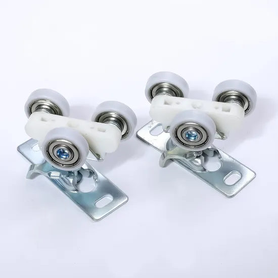 Kit de marco de herrajes para puerta corrediza empotrada de 3 W y 200 libras