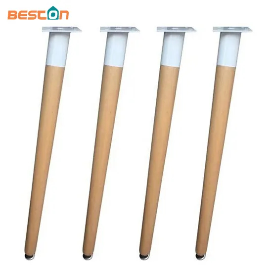 Gran oferta de patas para muebles de madera maciza: nuevo diseño de inserto para sofá, mesa y silla