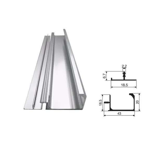 Tirador de perfil G de aluminio, tiradores invisibles para borde de puerta de armario de cocina, armario