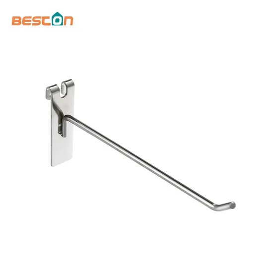 Gancho colgante de exhibición de Metal de pared de rejilla de supermercado/gancho de exhibición de red de revestimiento de hierro