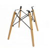Base de silla de madera duradera directa de fábrica con marco y patas de madera maciza de haya