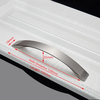 Manija de hardware de fundición a presión de aluminio, manija de gabinete de cocina cepillada con níquel de aleación de aluminio