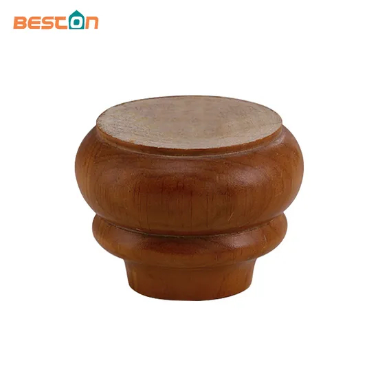 Patas de madera hechas a mano con patas de moño personalizadas para sofás y sillas | Soportes para muebles de madera maciza - Proveedor mayorista