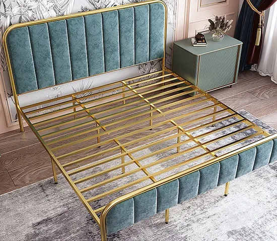 Malla metálica para plataforma estilo cama Marco de cama metálico de tamaño completo