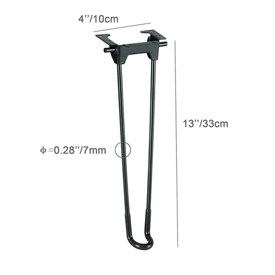 Patas de mesa plegables de alta resistencia, soportes industriales modernos de acero, capacidad de carga de 100 kg, aptas para bricolaje para mesas de café y escritorios