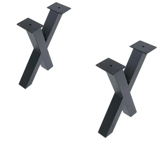 Patas de escritorio para muebles resistentes Patas de mesa de metal