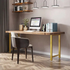 Patas de mesa doradas para escritorio de comedor resistente de hierro fundido