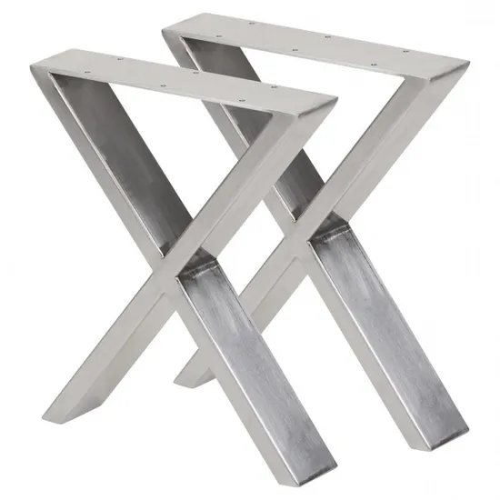 Pies de banco de base modernos Patas de mesa de comedor cuadradas de café