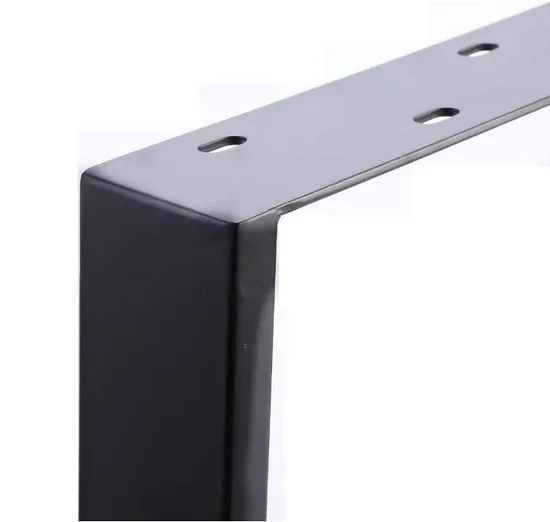 Patas de mesa con estructura de café para comedor industrial de alta resistencia