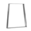 Patas de mesa de comedor de acero inoxidable modernas trapezoidales a precio de fábrica