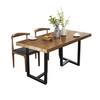 Fabricación de café, comedor, trabajo, sala de conferencias, sección en caja, patas de mesa de acero y metal