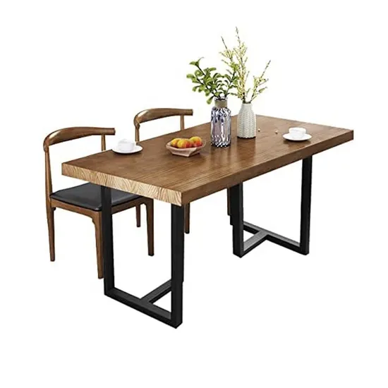 Fabricación de café, comedor, trabajo, sala de conferencias, sección en caja, patas de mesa de acero y metal