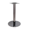 Base de mesa de metal de acero negro redondo moderno al por mayor para café y cafetería
