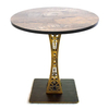 Pata de mesa de metal personalizada decorativa con base de torre de fábrica