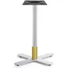 Patas de mesa de oficina con base de mesa de comedor de restaurante de hierro de diseño negro clásico de metal