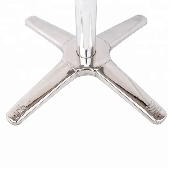 Piezas de muebles de uso comercial Patas de mesa de metal para mesa de granito