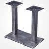 Base redonda para muebles, patas de mesa de tulipán de Metal y hierro para restaurante, Base para mesa de comedor