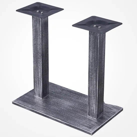 Base redonda para muebles, patas de mesa de tulipán de Metal y hierro para restaurante, Base para mesa de comedor