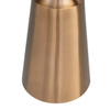 Base metálica de la pata de la tabla del oro de los muebles del acero inoxidable del cepillo para la mesa de comedor