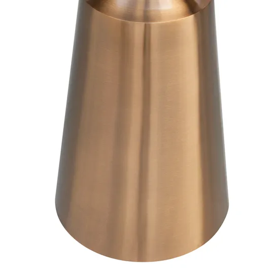 Base metálica de la pata de la tabla del oro de los muebles del acero inoxidable del cepillo para la mesa de comedor