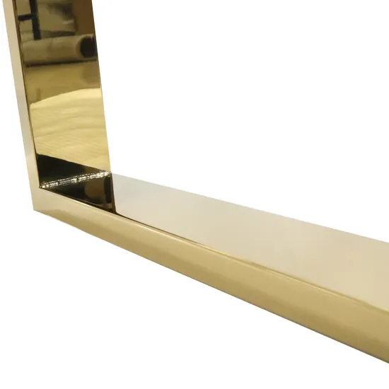 Muebles modernos resistentes para comedor, patas de mesa de metal de acero inoxidable