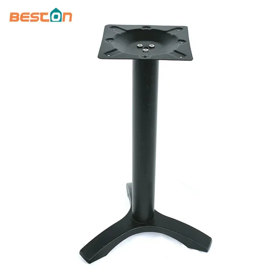Base de mesa de centro de metal de diseño clásico Base de hierro fundido