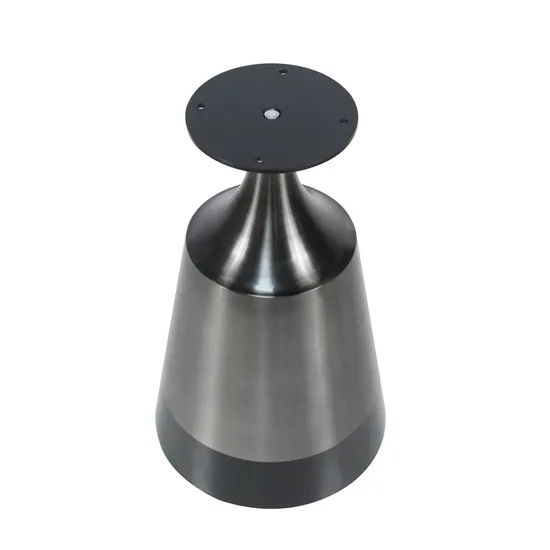 Patas de mesa de té laterales de café con base de acero inoxidable para oficina en casa de alta calidad