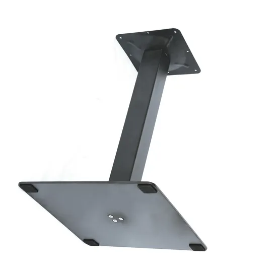 Patas de mesa de hierro de acero inoxidable pulido y cepillado Base de mesa para encimeras de granito