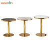 Patas de base de mesa con revestimiento de hierro, patas de mesa de restaurante, base redonda