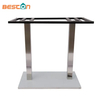 Restaurante Bar Café Comedor Tulip Base de mesa de comedor de metal de hierro fundido