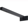 Soporte de estante flotante, soporte de estantería de pared negro de hierro Industrial decorativo