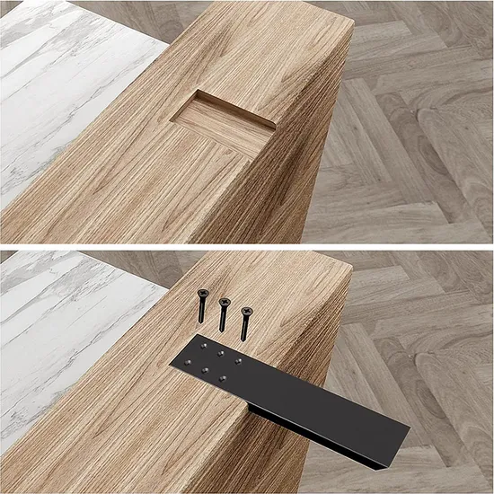 Soporte de mesa Soportes de barra de mesa ocultos, superventas transfronterizos, soportes de soporte