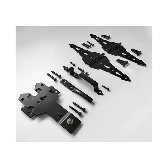 Hardware de valla SS304 PVC/bisagra de puerta de madera y pestillo para puerta de patio de jardín