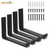 Soportes en L Estante Soporte de un solo lado Soporte de esquina Junta de refuerzo Soporte en ángulo recto