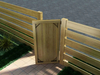 Kit de soporte para puerta Soporte para puerta exterior y bisagras para puerta