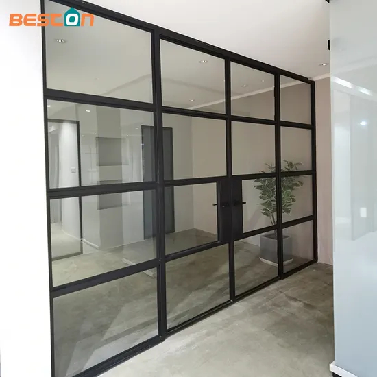 Soluciones innovadoras para puertas Oficina moderna, mamparas divisorias de ambientes estilo francés