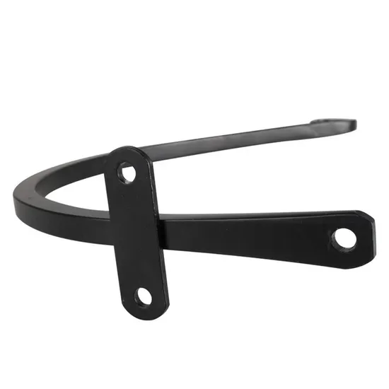 Soporte triangular para colgar en la pared de metal para jardín al aire libre con varilla